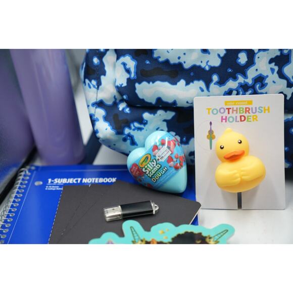 EcoTech Camo Backpack +‎ Fulton Teal Lunchbox Back-to-School Supply Bundle - Picture 9 of 14